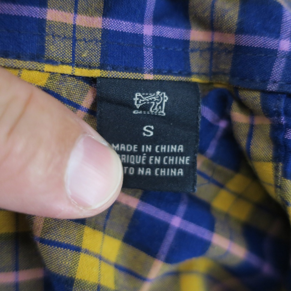 Scotch & Soda Long Sleeve Button Up Shirt Mens Small Regular Fit 100% Cotton - Picture 10 of 11